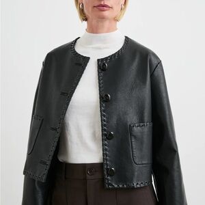 Rails Nevina jacket 
Black vegan Leather 
New without tags
XS fits like size 4